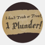 Halloween piratbyte klistermärken