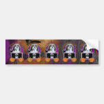 Halloween - precis en spöklika Lil - Havanese Bildekal