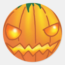 Halloween pumpaklistermärke