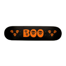 Halloween skalle "bu ", skateboard deck