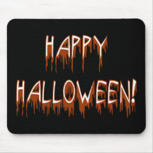 Halloween som lider text mus matta