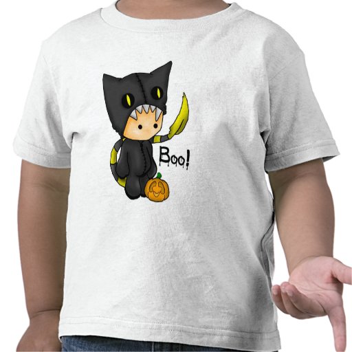 Halloween special Neko litet barnutslagsplats Tee
