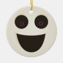 Halloween spökeprydnad julgranskula