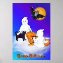 Halloween vänaffisch