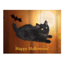 Halloween vykort