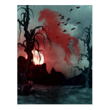 Halloween Vykort
