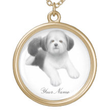 Halsband för anpassadeShih Tzu hund
