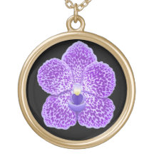 Halsband för blomma för blåttVanda Orchid