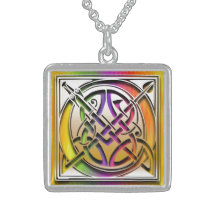 Halsband "för Celtic regnbåge" för Monogram för no