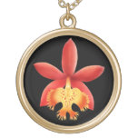 Halsband för EpidendrumOrchidblomma