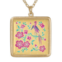 Halsband för fullföljande Sakura för blom- Batik g