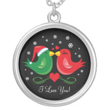 Halsband för julLovebirdspersonlig