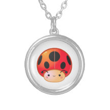 Halsband för Kawaii nyckelpigachampinjon
