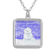 Halsband för Kawaii snöig manjul