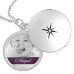 Halsband för Locket för lilapersonligfoto