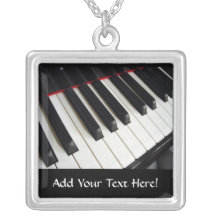 Halsband för musik för pianonyckelpersonlig