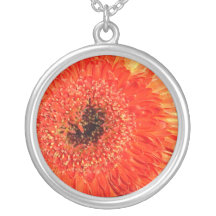 Halsband för orange daisy