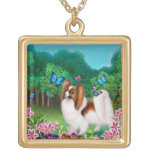 Halsband för Papillon fjärilshund