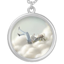 HALSBAND ·, Mig förmiddag som går på luft halsband