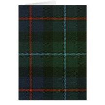 Hälsningkort Campbell av Cawdor den moderna tartan
