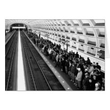 Hälsningkort för Metro B&W