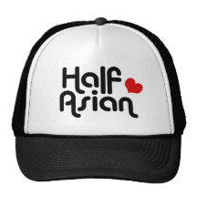 Halv asiat trucker kepsar