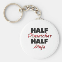 Halv Dispatcher halva Ninja Nyckelringar