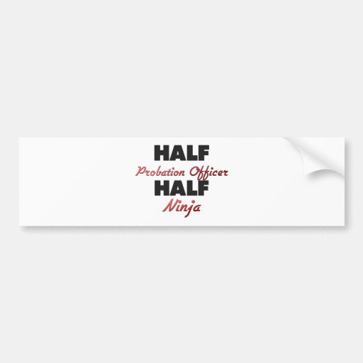 Halv övervakare halva Ninja Bildekaler