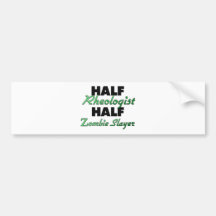 Halv Rheologist halv ZombieSlayer Bildekaler