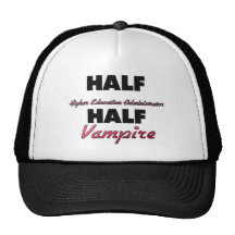 Halv vampyr för halv Herder Trucker Keps