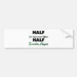 Halv ZombieSlayer för halv polis Bildekaler