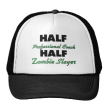 Halv ZombieSlayer för halv yrkesmässig lagledare Baseball Hat