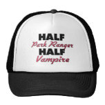 Halvan parkerar den halva vampyren för skogsvaktar baseball hat