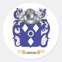 Hålvapensköld (familjvapenskölden) klistermärken