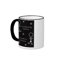 Halvt sinnessjukt! kaffe koppar