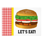 Hamburgaren l5At oss äter! Inbjudan