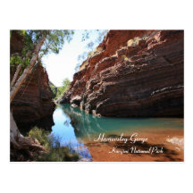 Hamersley klyfta, Karijini nationalpark - vykort