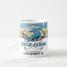 Hammerheadgolfklubbar Mugg