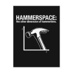 hammerspace: annat dimensionerar av hammertime. vykort