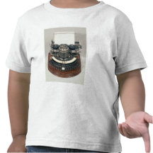 Hammond skrivmaskin, med idealtangentbord tee shirt