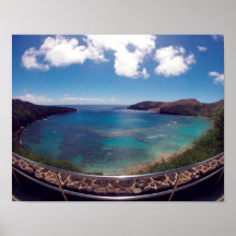 Hanauma fjärd Hawaii Posters