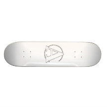 Hand plockade Anarcho Captalist - kapitalism + Ana Skateboards