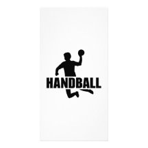Handbollspelare Foto Kort
