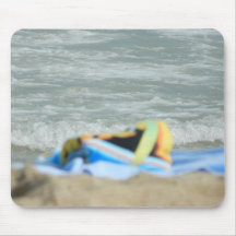 Handduk på stranden mus mattor