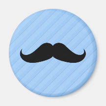 Handlebarmustasch Magneter För Kylskåp