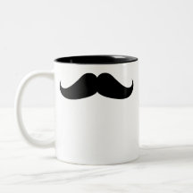Handlebarmustasch Mugg