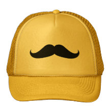 Handlebarmustasch Trucker Keps