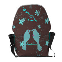 Handväska för budbärare för Tweetkärlekmode Messenger Bag