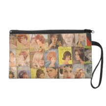 Handväska för Wristlet för vintagehårskönhet