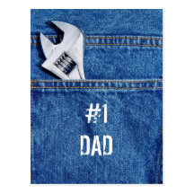 Handymanvykort för pappa #1